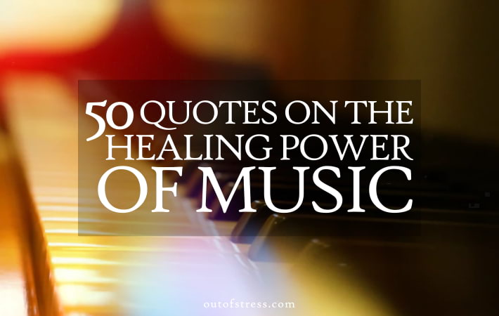 speech about music is a healing power