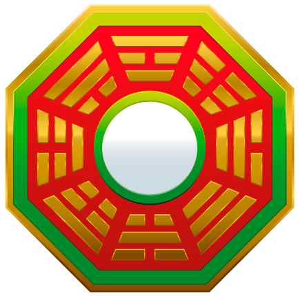 Bagua mirror