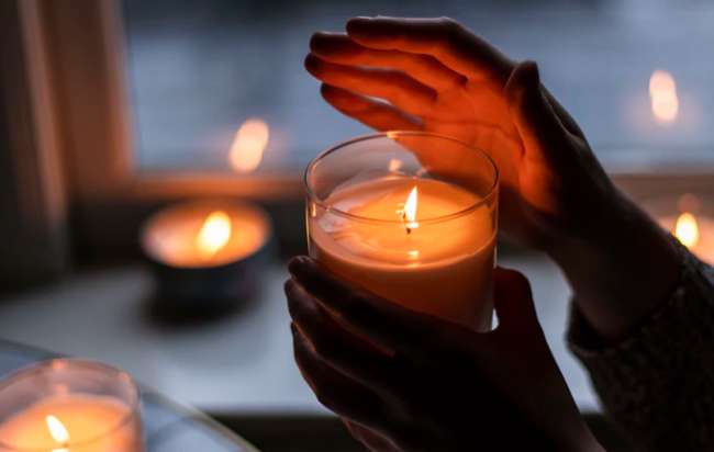 Bath candles