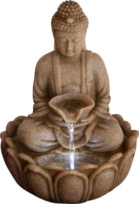 Buddha tabletop fountain