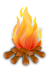 Campfire icon