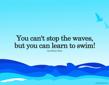 Cannot stop the waves quote