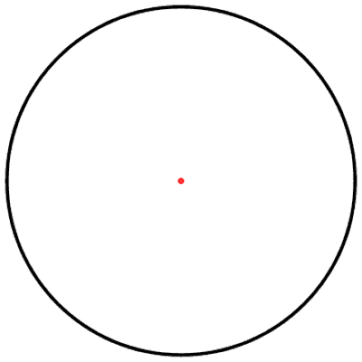 Circle with dot