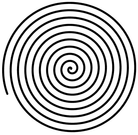 Counter-clockwise Spiral