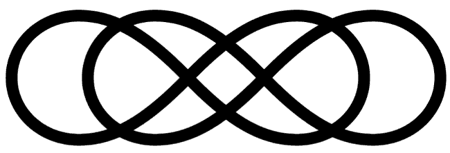 Double infinity symbol