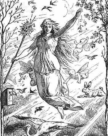 Germanic goddess Eostre