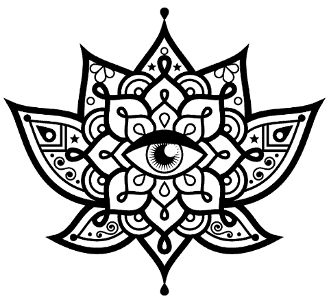 Evil eye mandala