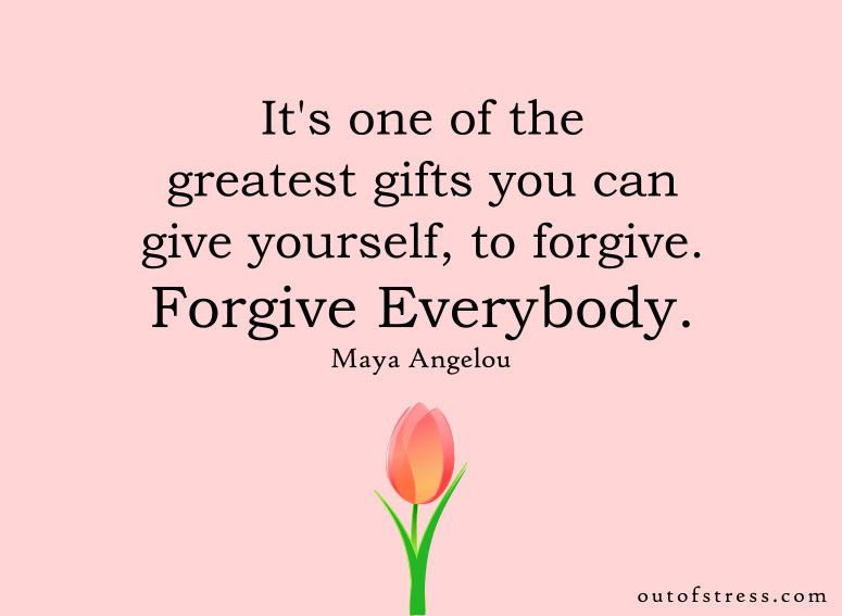 Forgive everybody  