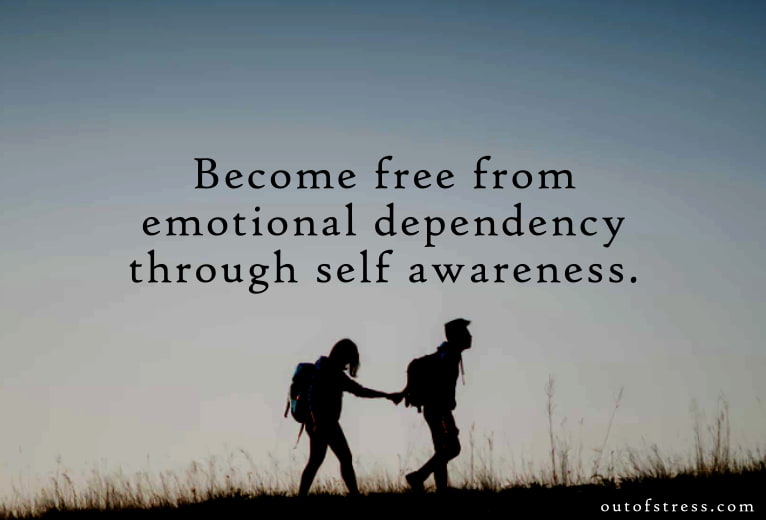 Freedom from emotional dependency