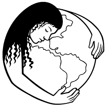 Gaia earth goddess symbol