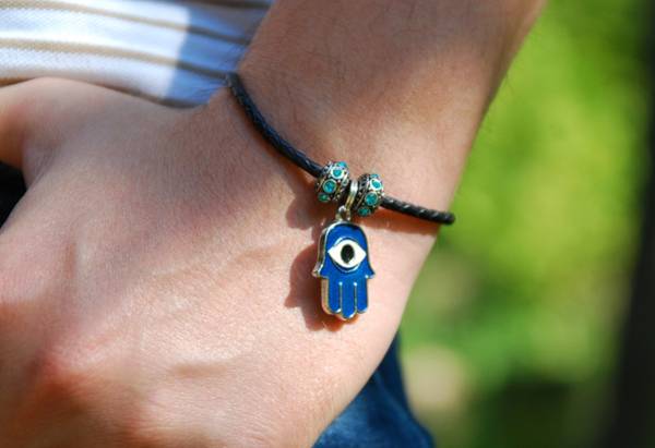 Hamsa Hand Wish Bracelet Friendship Gift Card Spirit Totem Symbolism Luck