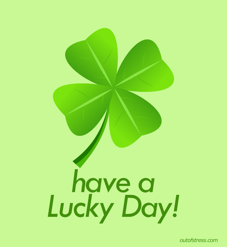 Have a lucky day!