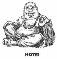 Hotei Japanese God of Happiness