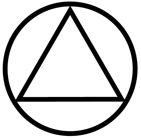 Inscribed equilateral triangle
