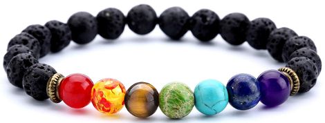 Lava stone bracelet