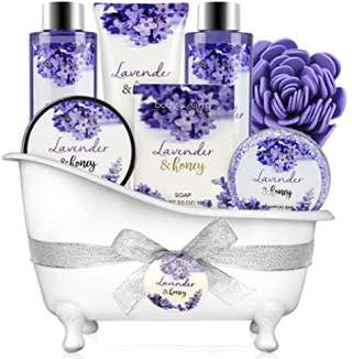 Lavender bath spa gift set