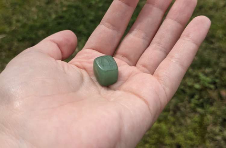Light green aventurine