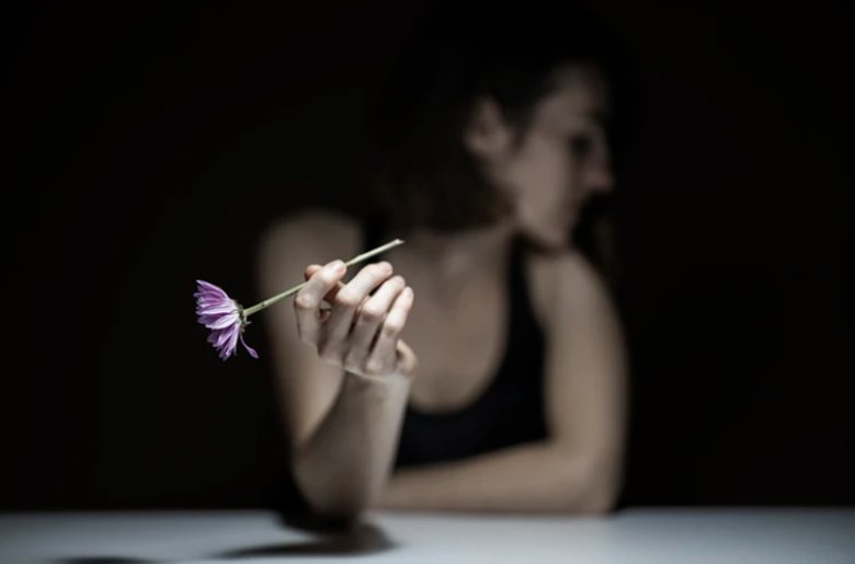 lonely woman
