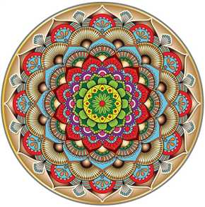 Mandala jigsaw puzzle