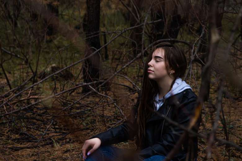 Meditating alone