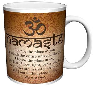 Namaste mug