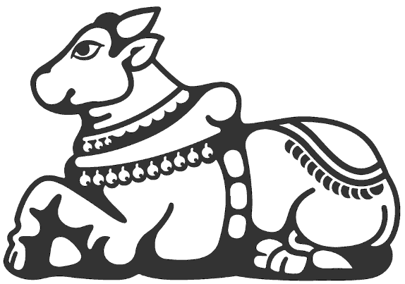 Nandi - Hindu sacred cow symbol