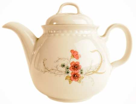 Porcelain teapot