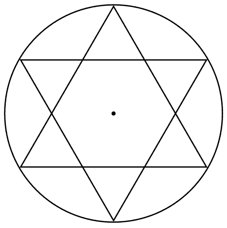 Regular hexagram