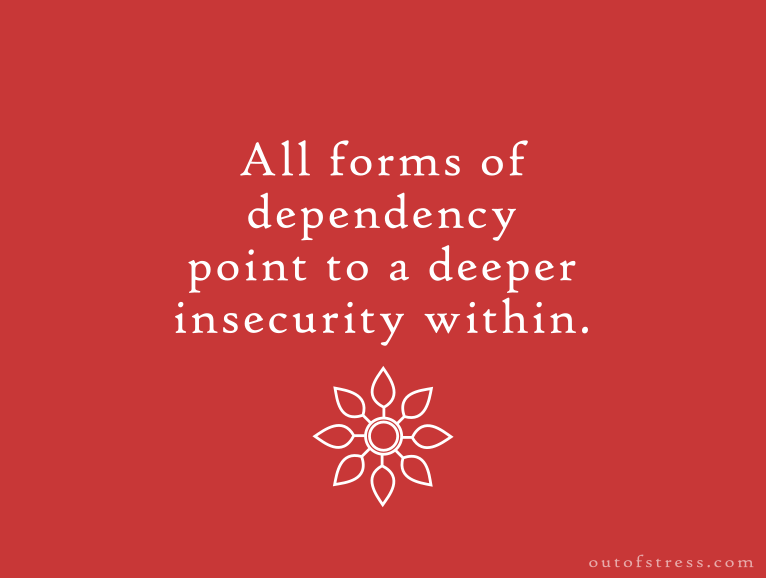 Dependency in relationship quote