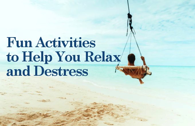 Relaxing activities featured image