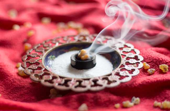 Resin incense
