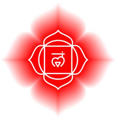 Root chakra symbol