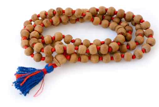 Sandalwood prayer beads