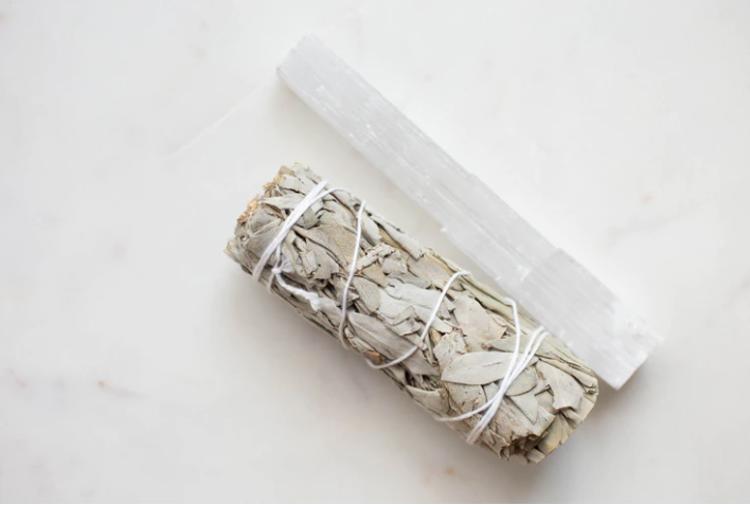 Selenite wand