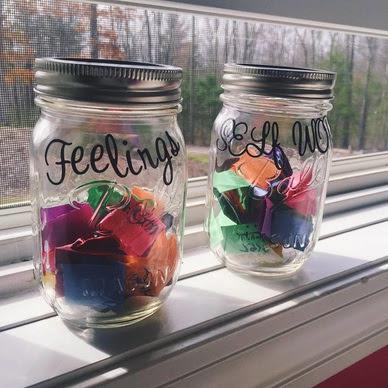 Feelings Vs Self Worth Jars