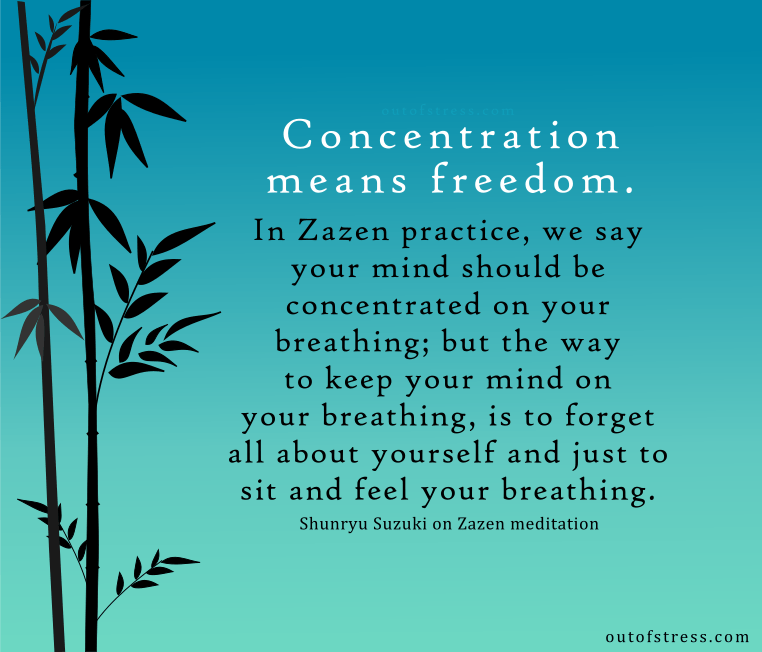 Shunryu Suzuki quote on Zazen
