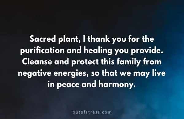 Smudging prayer 2