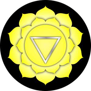 Solar chakra symbol