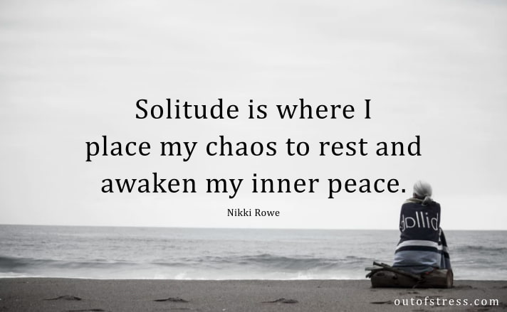 happy solitude quotes