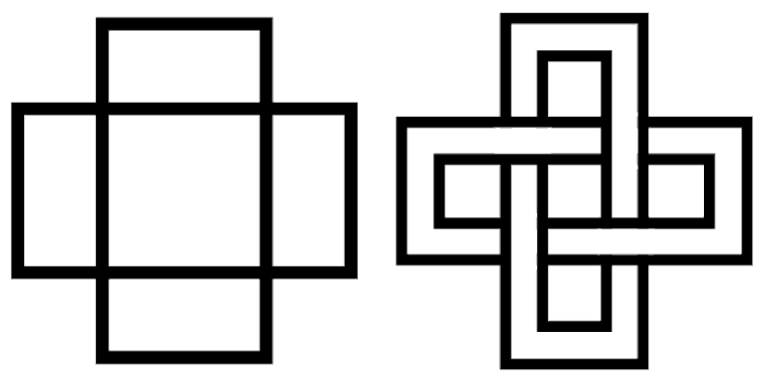 Solomon's knot symbol