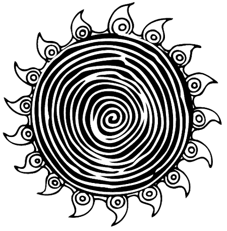 Spiral sun