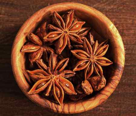 Star anise bowl
