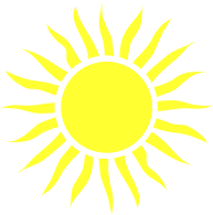 Sun icon