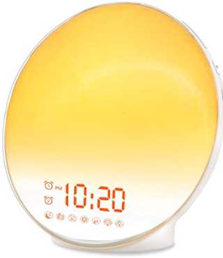 Sunrise simulation clock
