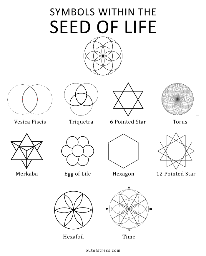 Seed Of Life Symbolism 11 Hidden