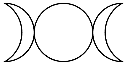 Triple moon symbol