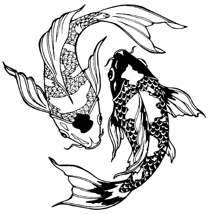 Twin fish symbol