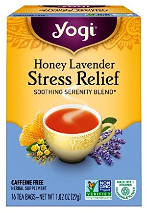 Yogi herbal tea for stress relief