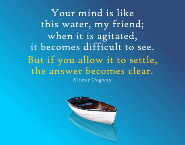 Your mind is like water - Bil Keane anger quote