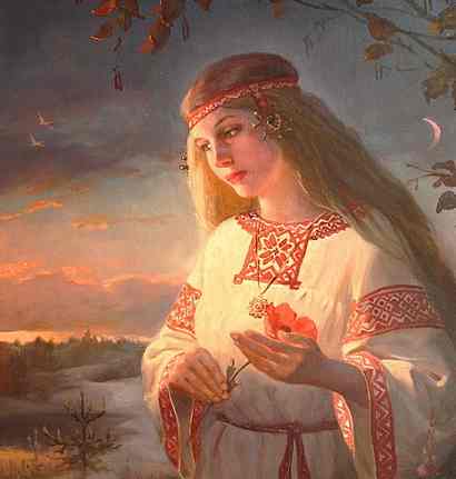 Slavic goddess Zoyra